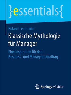 cover image of Klassische Mythologie für Manager